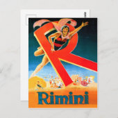 Rimini Postkarte (Vorne/Hinten)