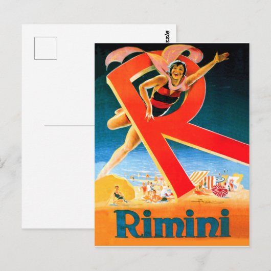 Rimini Postkarte (Vorne/Hinten)