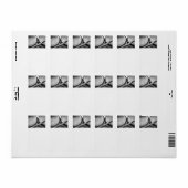 Rims Lug Nut Drumstick Tom-Bild Adressaufkleber (Vorne)