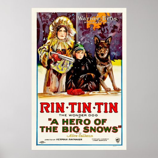 Rin Tin Tin - Der Wunderhund Poster (Vorne)