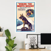 Rin Tin Tin - Wo der Norden beginnt Poster (Heimbüro)