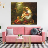 Rinaldo und Armida, 1771 (Öl auf Leinwand) Leinwanddruck (Insitu (Wohnzimmer))