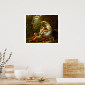 Rinaldo und Armida, 1771 (Öl auf Leinwand) Poster (Küche)