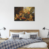 Rinaldo und Armida Leinwanddruck (Insitu (Schlafzimmer))