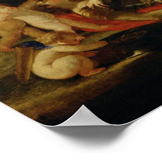 Rinaldo und Armida Poster (Ecke)