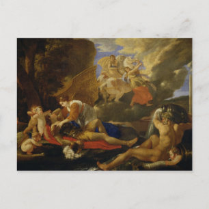 Rinaldo und Armida Postkarte