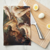 Rinaldo und Armida von François Boucher Geschirrtuch (Viertel Falte)