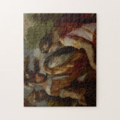 Rinaldo und das Spiegel-Schild, c.1650-55 Puzzle (Vertikal)