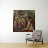 Rinaldo und das Spiegel-Schild, c.1650-55 Wandteppich (Beispiel)