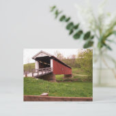 Rinard Covered Bridge Postcard Postkarte (Stehend Vorderseite)