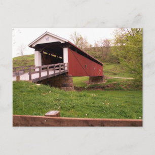 Rinard Covered Bridge Postcard Postkarte