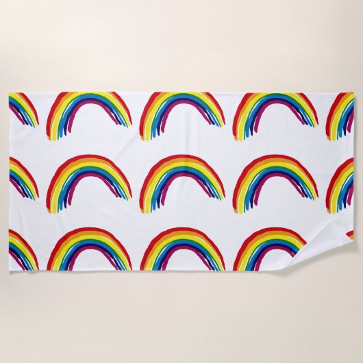 RINBOW BEACH TOWELS STRANDTUCH (Vorderseite)