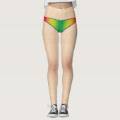 Rinbow Bikini und Hautfäule Leggings (Vorderseite)
