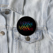 RINBOW-LIEBE II-Runder Button (Beispiel)