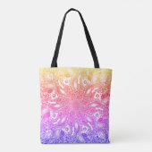 Rinbow ombre mandala tobag tasche (Rückseite)
