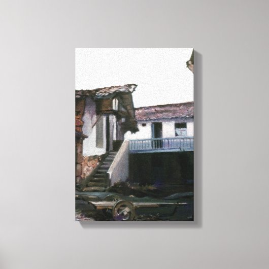 Rincón de Centulle (Lugo)/Nook of Centulle (Lugo) Leinwanddruck (Vorderseite)