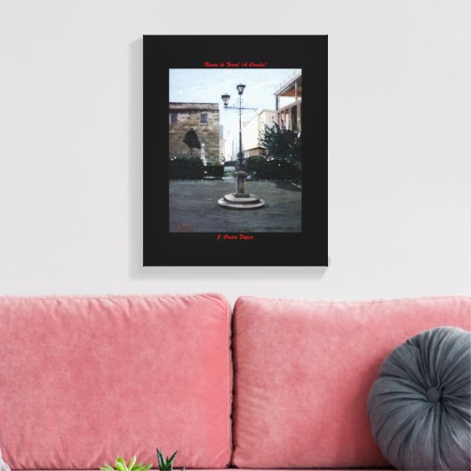 Rincón de Ferrol (A Coruña) Leinwanddruck (Insitu (Wohnzimmer))