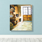 Rincón gallego (Apunte)/Galicischer Ach (Sketch) Leinwanddruck (Insitu (Holzboden))