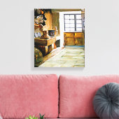 Rincón gallego (Apunte)/Galicischer Ach (Sketch) Leinwanddruck (Insitu (Wohnzimmer))