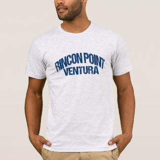 Rincon Point Ventura Kalifornien Retro-Surf-Welle T-Shirt