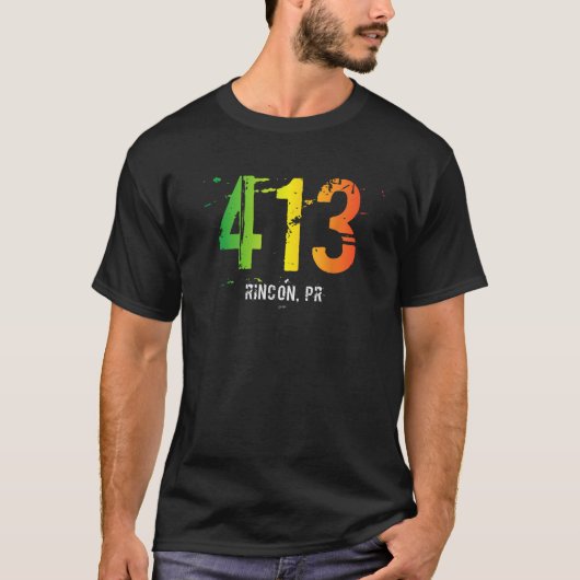 Rincon Puerto Rico T Shirt (Vorderseite)