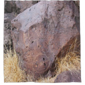 Rinconada Canyon Petroglyph Duschvorhang (Vorderseite)