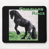 Rind-Felsen Mousepad (Vorne)