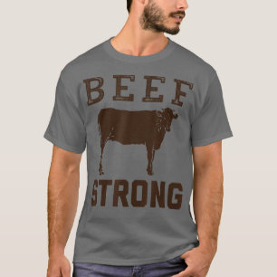 Rind stark gesund durch Ernährung Kuh Landwirtscha T-Shirt
