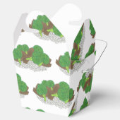 Rind und Broccoli, chinesisch mitgenommen Geschenkschachtel (Geöffnet)