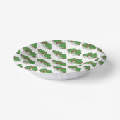 Rind und Broccoli, chinesisch mitgenommen Pappteller (Gewinkelt)