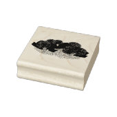 Rind und Broccoli Chinesisches Restaurant - Essen Gummistempel (Stempel)