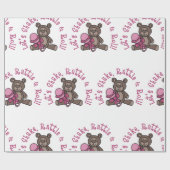 Rind und Rolle Geschenkpapier (Flach)