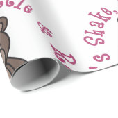 Rind und Rolle Geschenkpapier (Rolleneckpunkt)