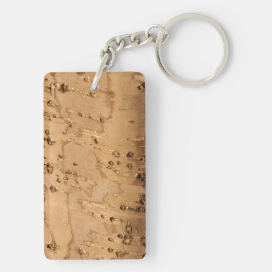 Rinde Schlüsselanhänger (Rückseite)