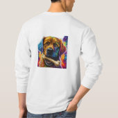 Rinde und Bruderschaft" T - Shirt (Rückseite)