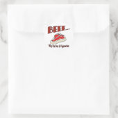 Rindenaufkleber Runder Aufkleber (Tasche)