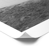 Rinder an einem Teich mit zwei Cowboys. Poster (Ecke)