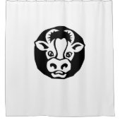 Rinder Duschvorhang (Vorderseite)