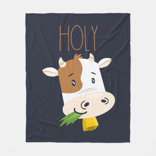 Rinder Fleecedecke (Vorderseite)