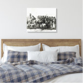 Rinder für Rent Leinwanddruck (Insitu (Schlafzimmer))