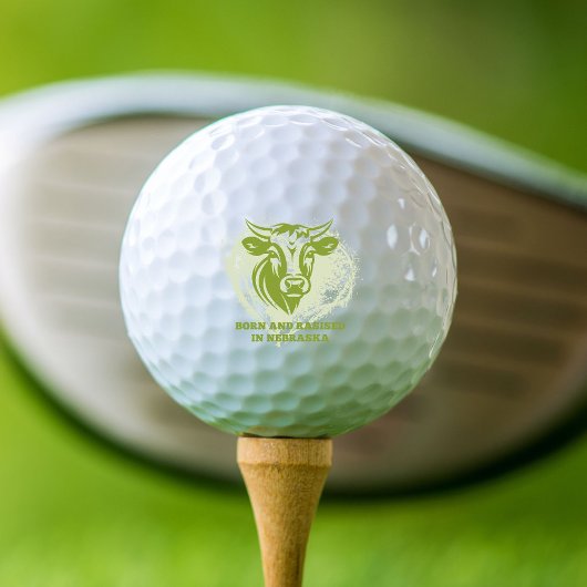 Rinder geboren und aufgezogen golfball