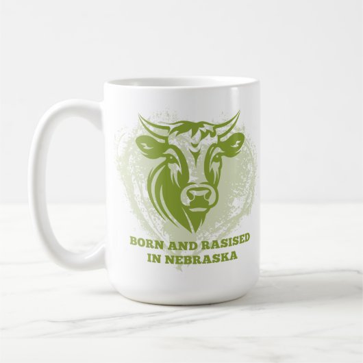 Rinder geboren und aufgezogen kaffeetasse (Links)