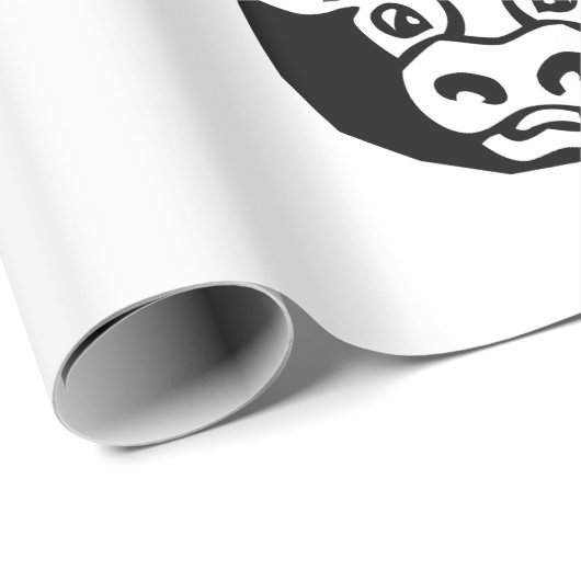 Rinder Geschenkpapier (Rolleneckpunkt)