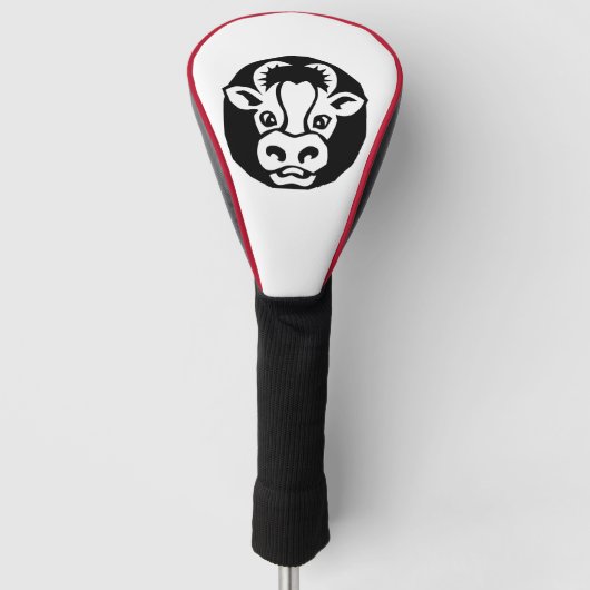 Rinder Golf Headcover (Vorderseite)