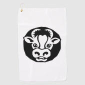 Rinder Golfhandtuch (Vorderseite)