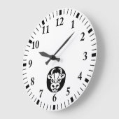 Rinder Große Wanduhr (Winkel)