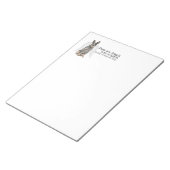 Rinder Hund Angel Notepad Notizblock (angewinkelt)