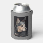 Rinder-Hund - "Quigley" Dosenkühler (Kanne Vorderseite)