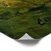 Rinder in der Nähe des Flusses Edward Mitchell Ban Poster (Ecke)