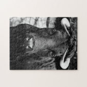 Rinder Schwarz/Weiß Puzzle (Horizontal)